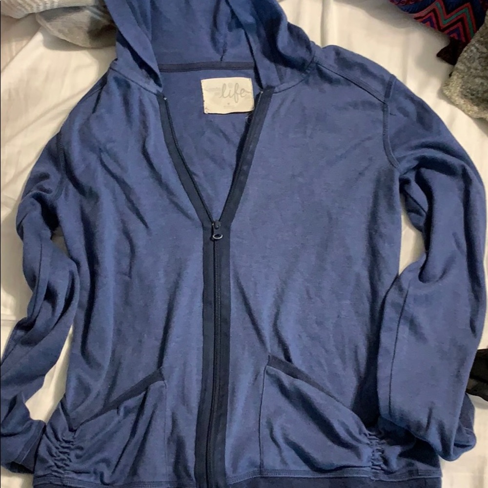 Zip up hoodie